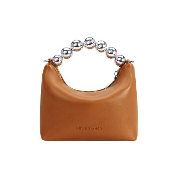 Esme Tan Top Handle Vegan Mini Bag - Picture 9 of 9